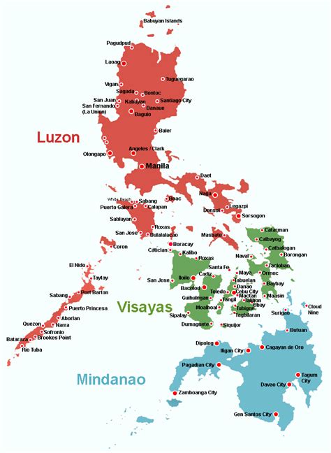 luzon visayas mindanao